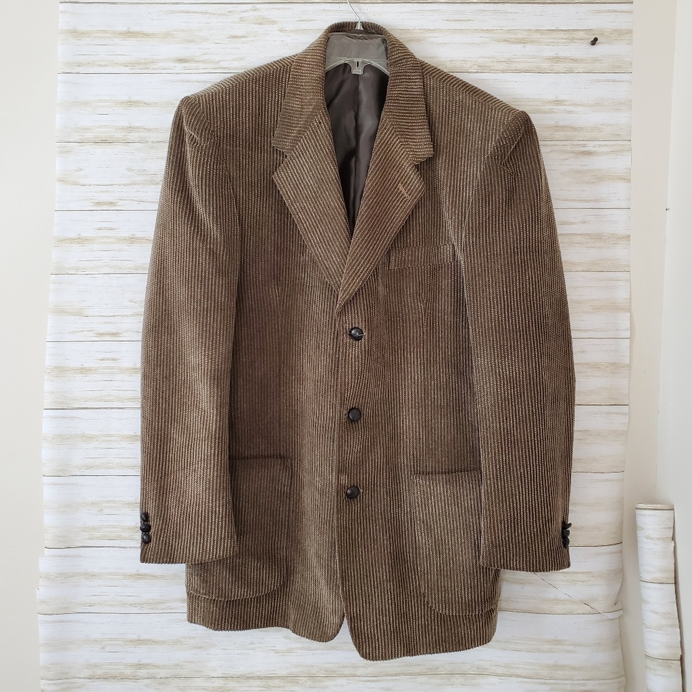 Tom Tailor Corduroy 3 button blazer